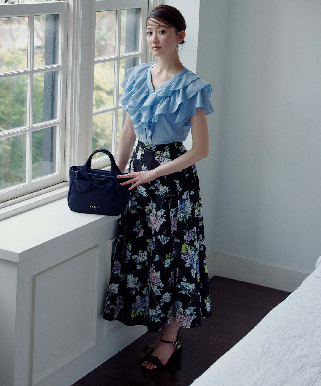 【美品】TOCCA 2024近年　DANCINGRAIN ドレス　消臭　花柄　6 DANCING HYDRANGEA – TOCCA OFFICIAL SITE