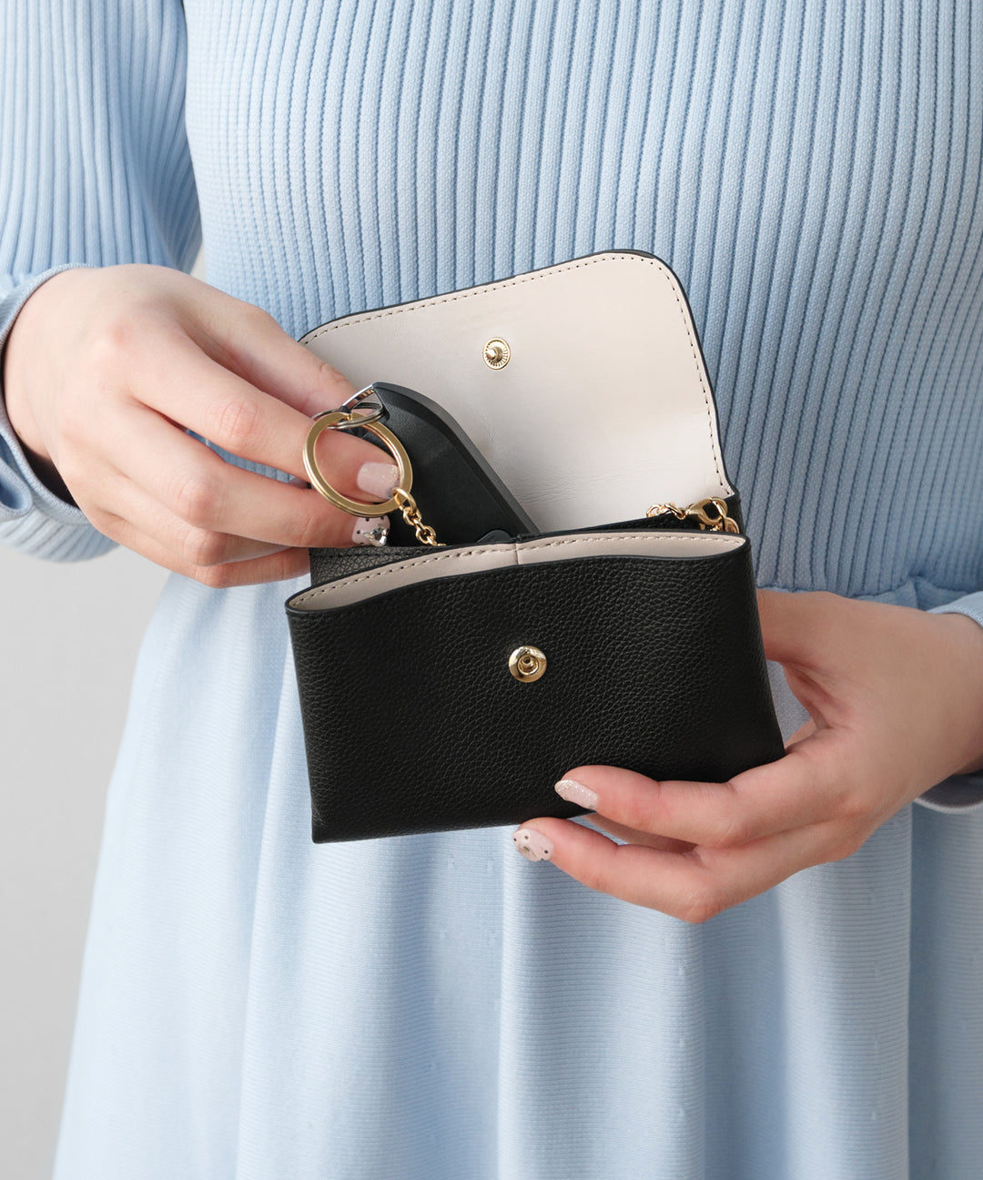 TOCCA｜TOCCA CLOVER KEYPOUCH キーリング付きマルチポーチ