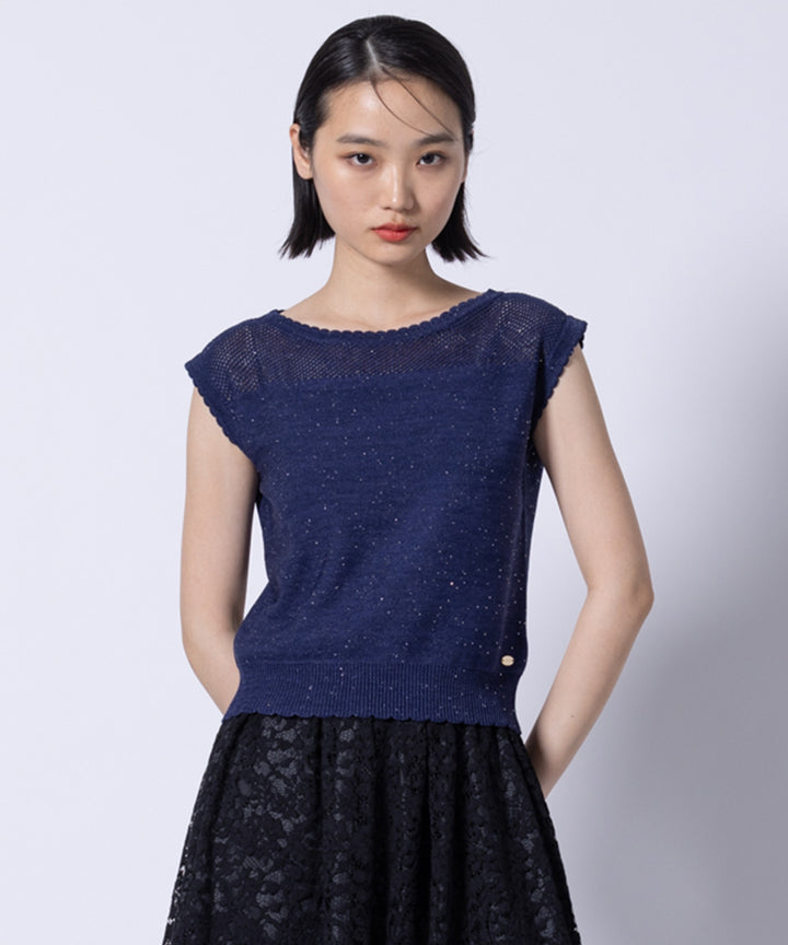 トッカTOCCA 【洗える！】ETOILE KNIT ニットXS トッカTOCCA 【洗える！】ETOILE KNIT ニットXS