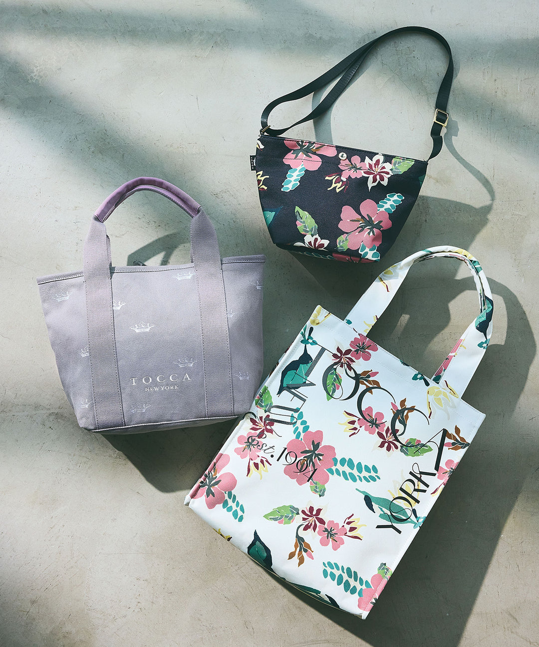 30th anniversary Collection】EXOTIC FLORAL TOTE – TOCCA OFFICIAL SITE