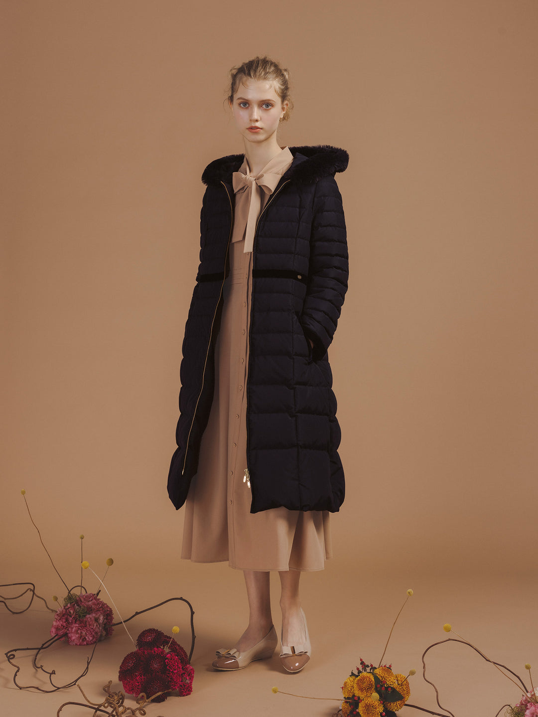 トッカ tocca ダッフルコート フェイクファー ムートン コート ロング 楽天市場】フェイクムートンダッフルコートの通販