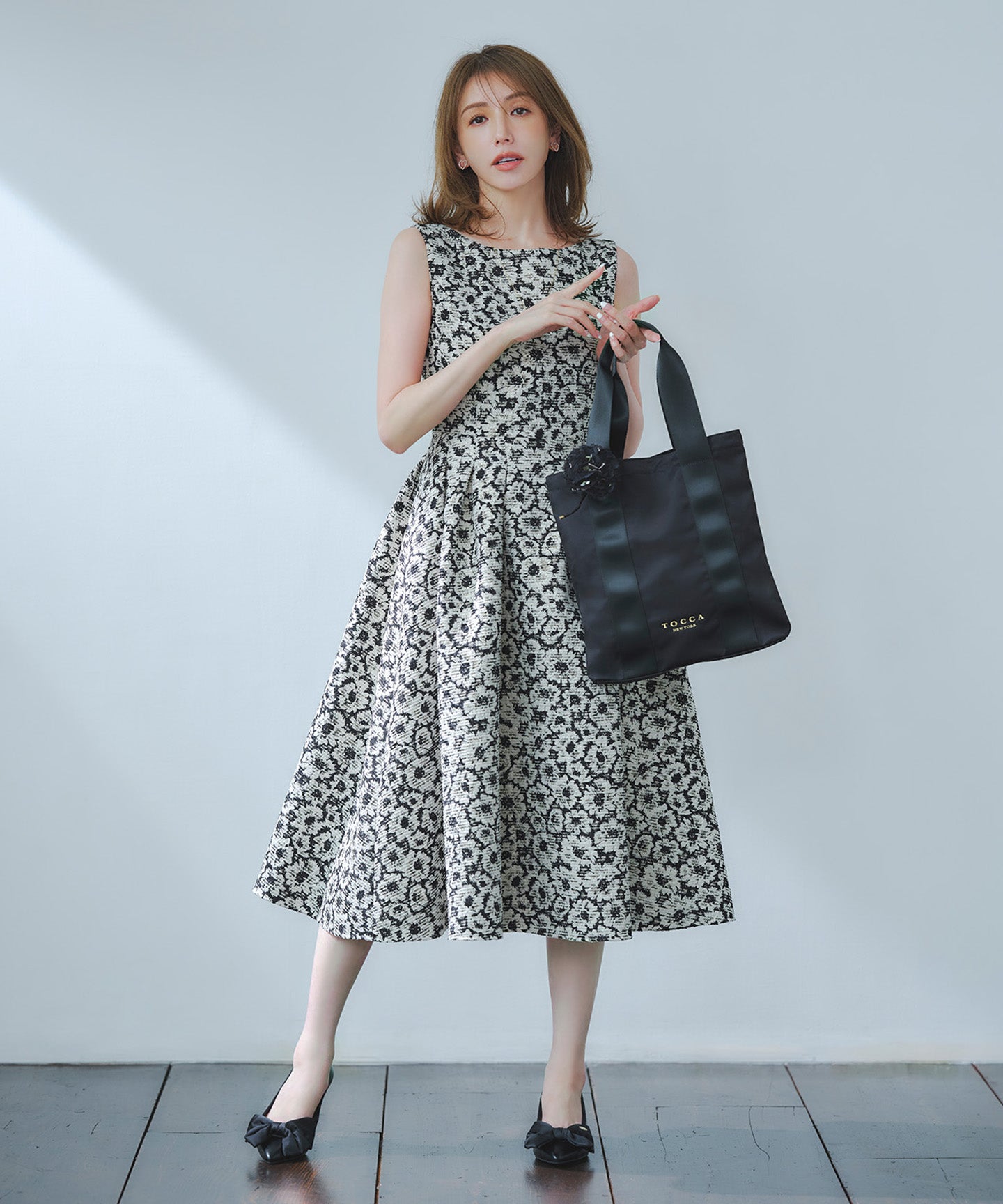 TOCCA　120㎝　ドレス TOCCA 【キッズスーツ2点SET】トッカ アイボリー×ネイビー/120