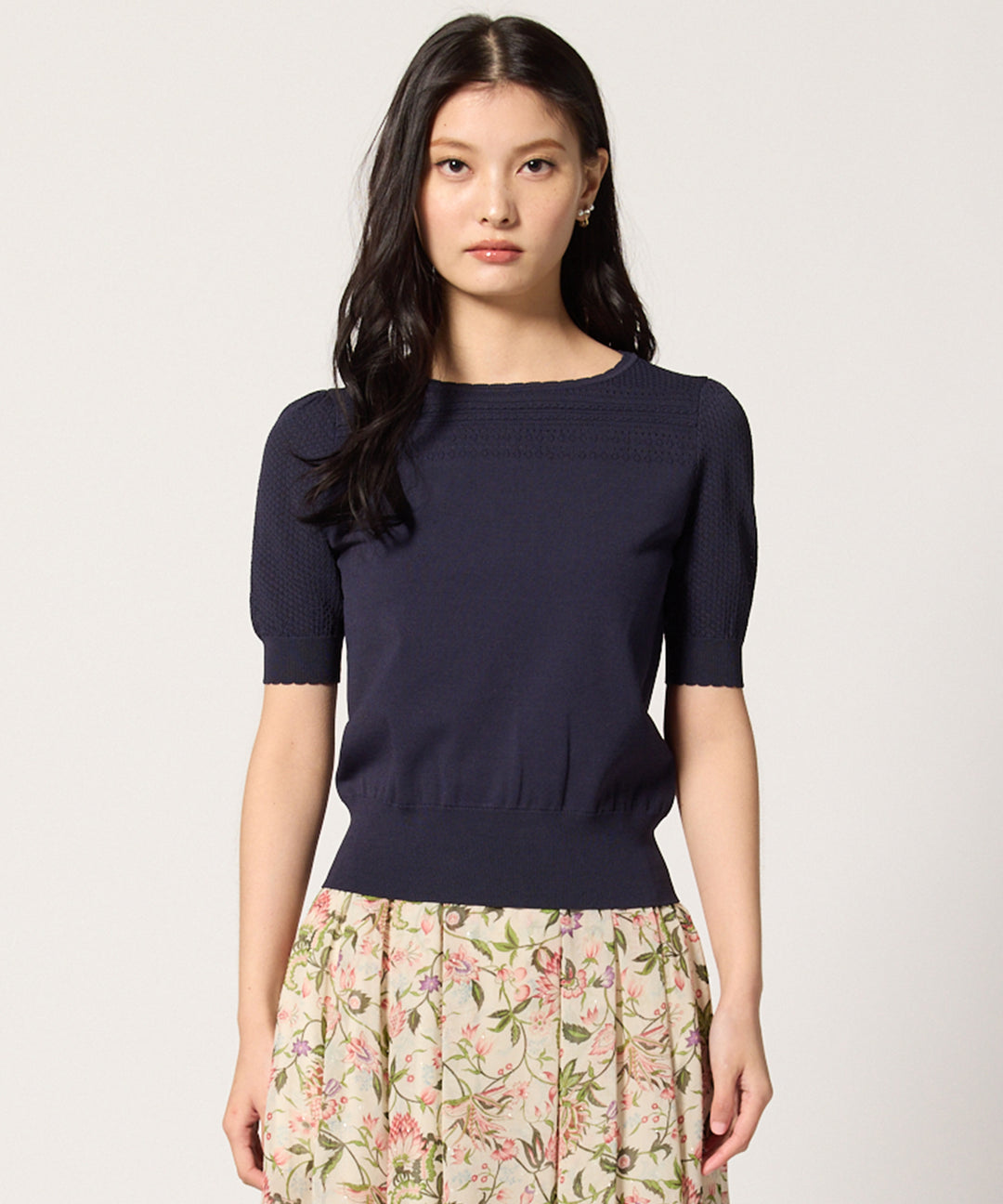 TOCCA 新作25初秋 半袖ニット Mサイズ MIST KNIT MIST KNIT – TOCCA OFFICIAL SITE