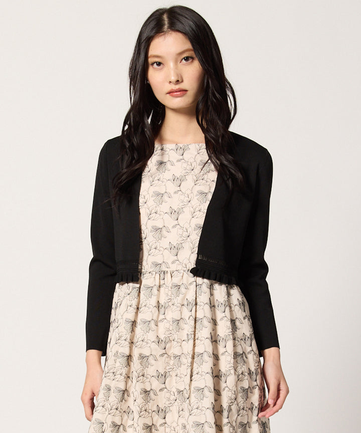 ★超美品★TOCCA ミラノリブフリル カーディガン ボレロ FRILL BOLERO – TOCCA OFFICIAL SITE