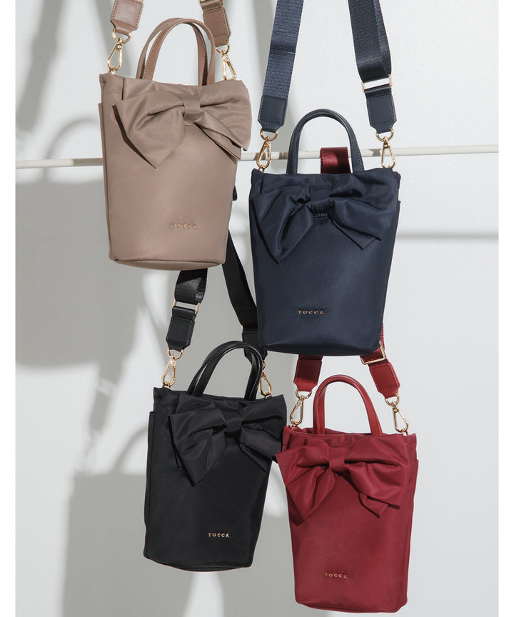 RIBBON KNOT NYLON MULTI BAG – TOCCA OFFICIAL SITE
