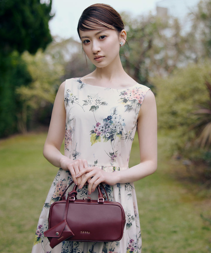 CLAVIER LEATHER BOSTON BAG – TOCCA OFFICIAL SITE