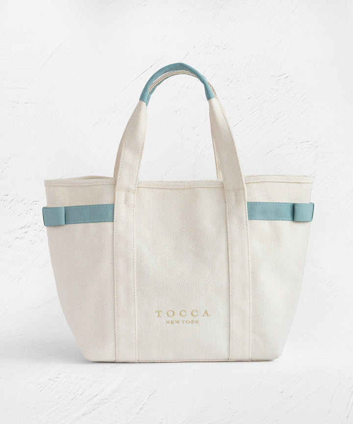 SIDE RIBBON CANVASTOTE – TOCCA OFFICIAL SITE