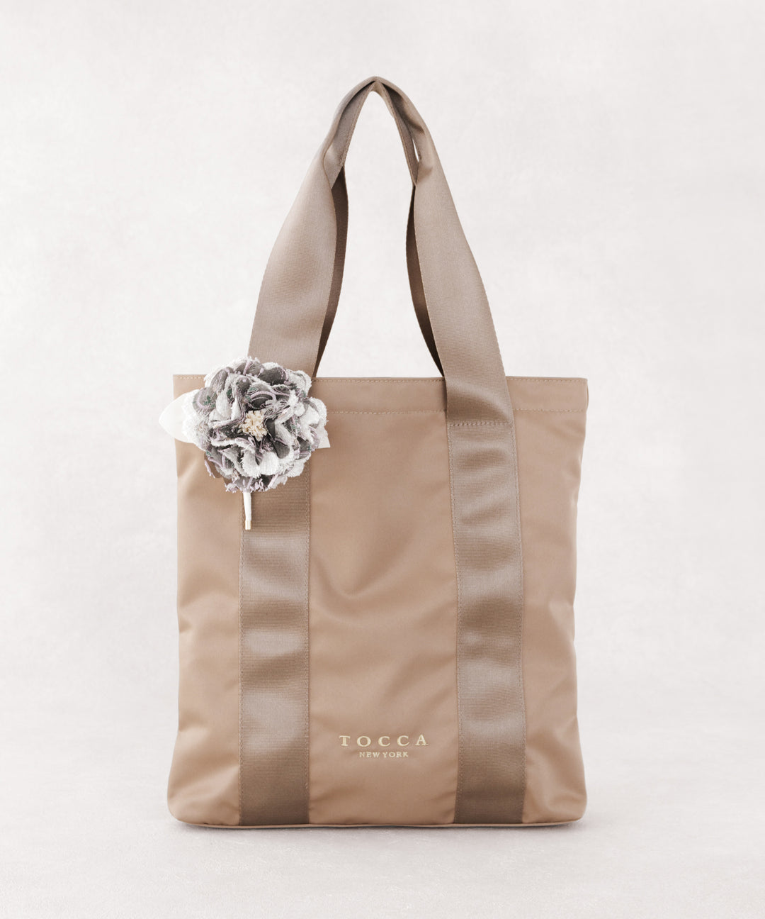 【美品】TOCCA★トッカ　かごバッグ お花 パール フラワー TOCCA - トッカ フラワー かごバッグの通販 by たくきち's shop