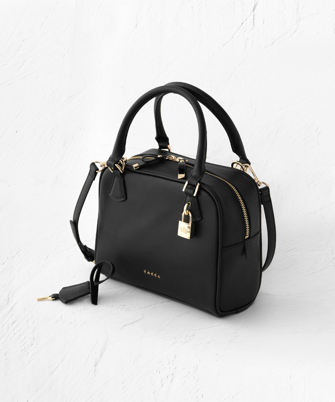 【未使用】TOCCA CIELO MINI BOSTON ボストンバッグ WEB＆一部店舗限定】【撥水・サスティナブル素材】CIELO MINI