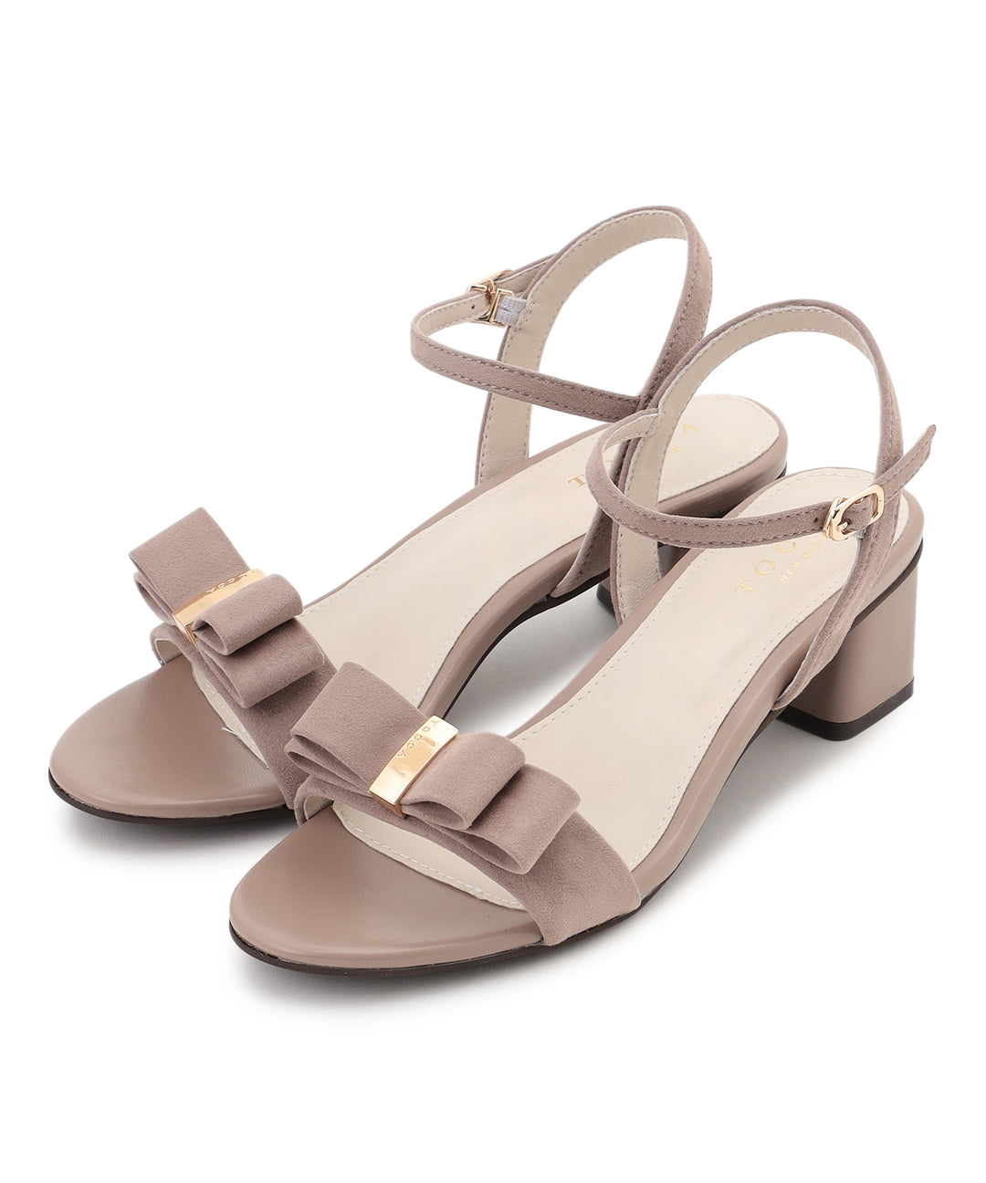 NOBLE RIBBON SANDALS サンダル　アイボリー　22.5㎝ NOBLE RIBBON SANDALS – TOCCA OFFICIAL SITE