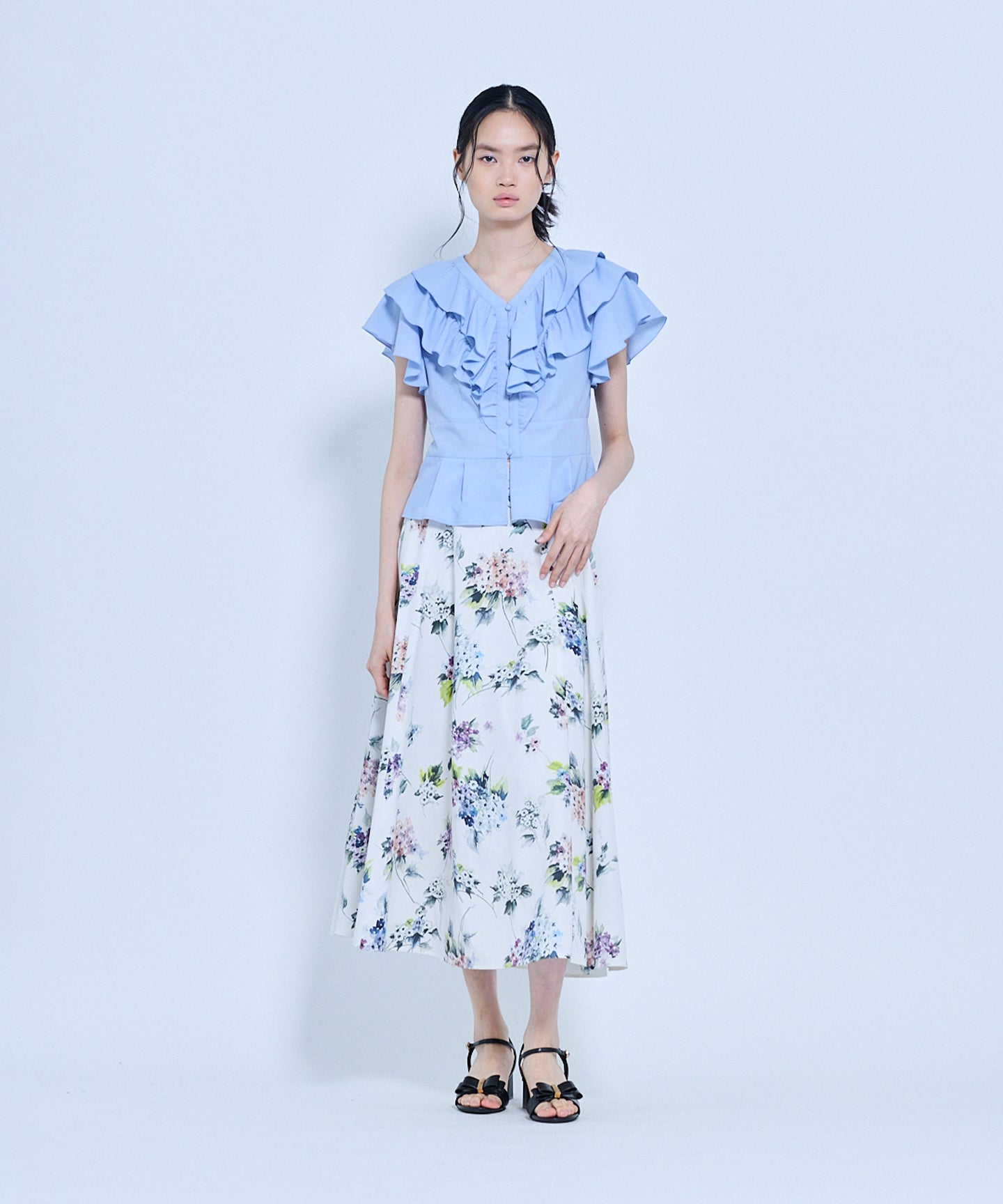 Pre Order / HYDRANGEA PRISM SKIRT – TOCCA OFFICIAL SITE