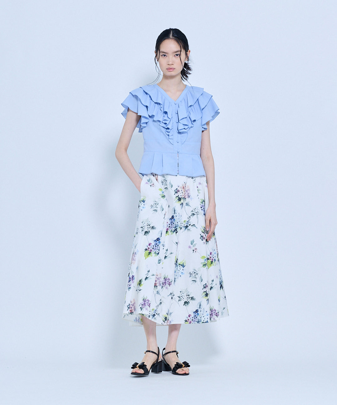 HYDRANGEA PRISM SKIRT – TOCCA OFFICIAL SITE