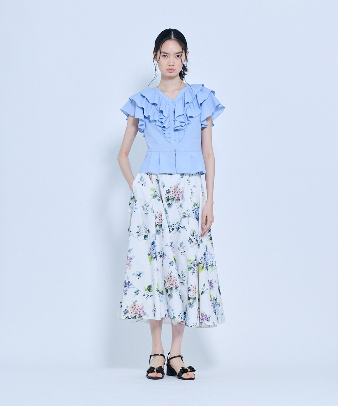 Pre Order / HYDRANGEA PRISM SKIRT – TOCCA OFFICIAL SITE