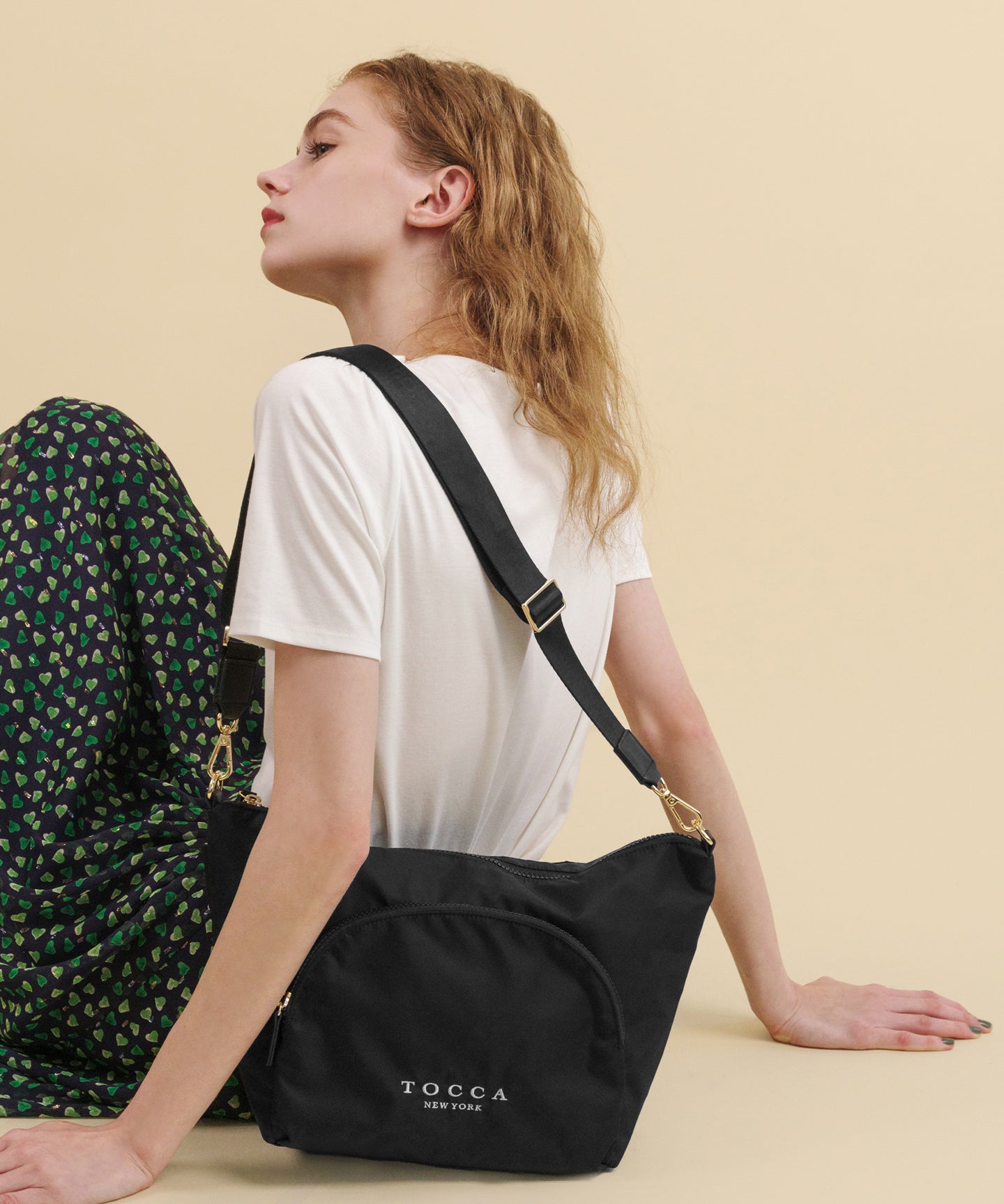COLLINA NYLON POCHETTE ポシェット（ショルダーバッグ）｜TOCCA