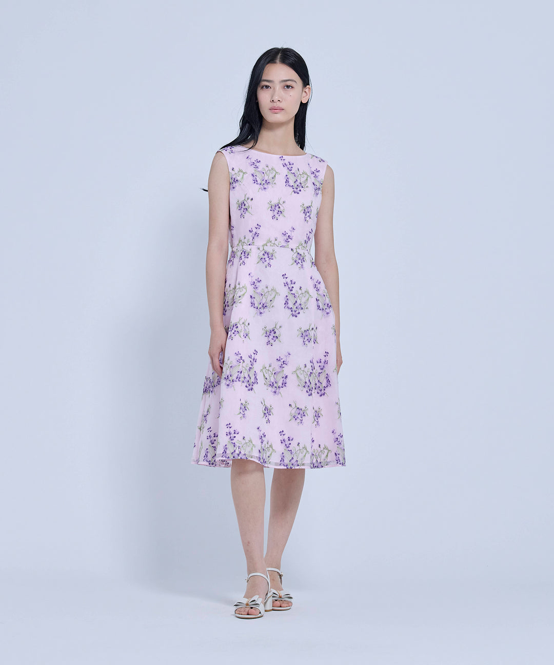 TOCCA パープルドレス 110 VIOLETS BLOOM ドレス / TOCCA