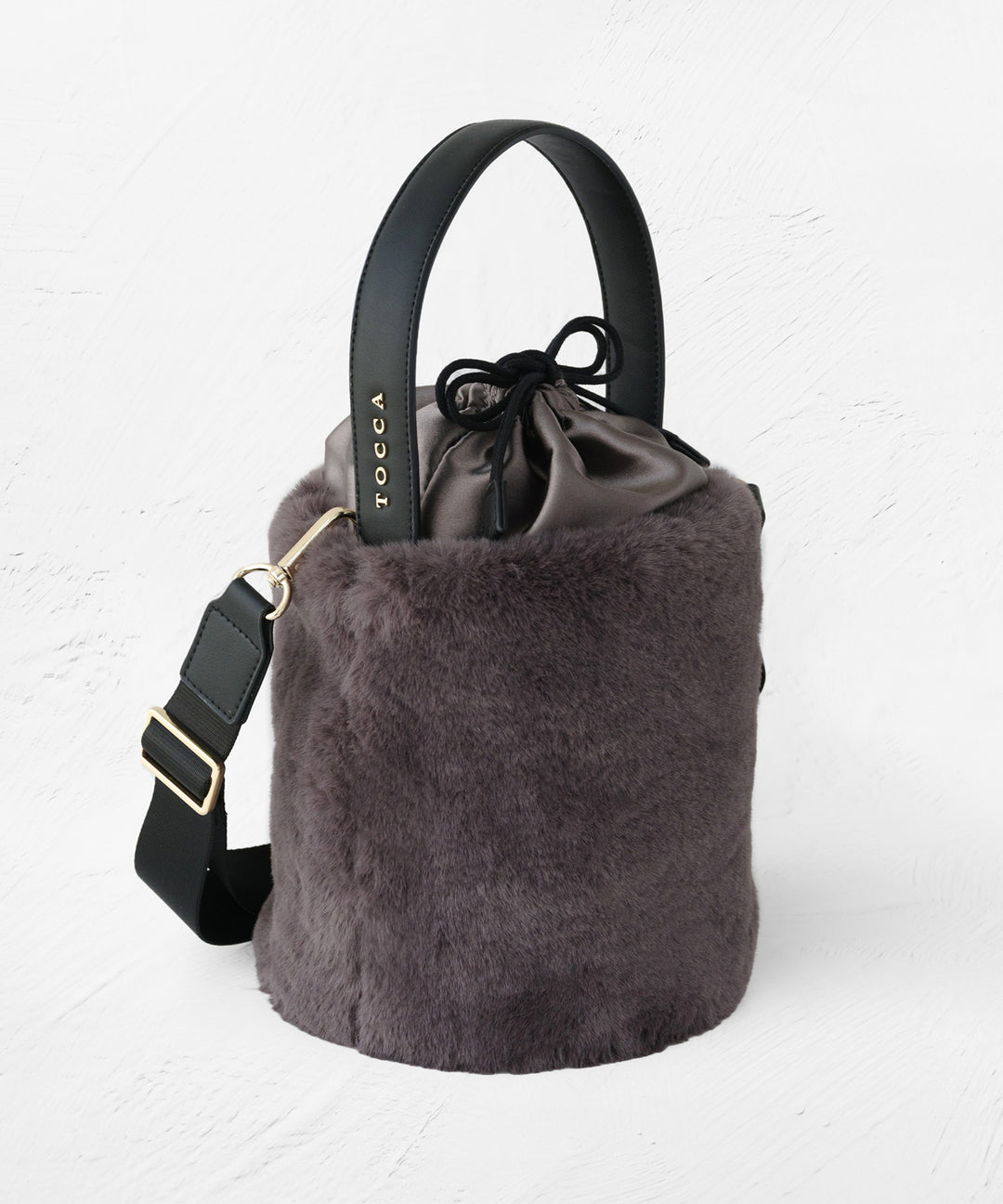 買うなら激安ネット通販 TOCCA CHOCOLA FUR BAG グレージュ 【公式通販】