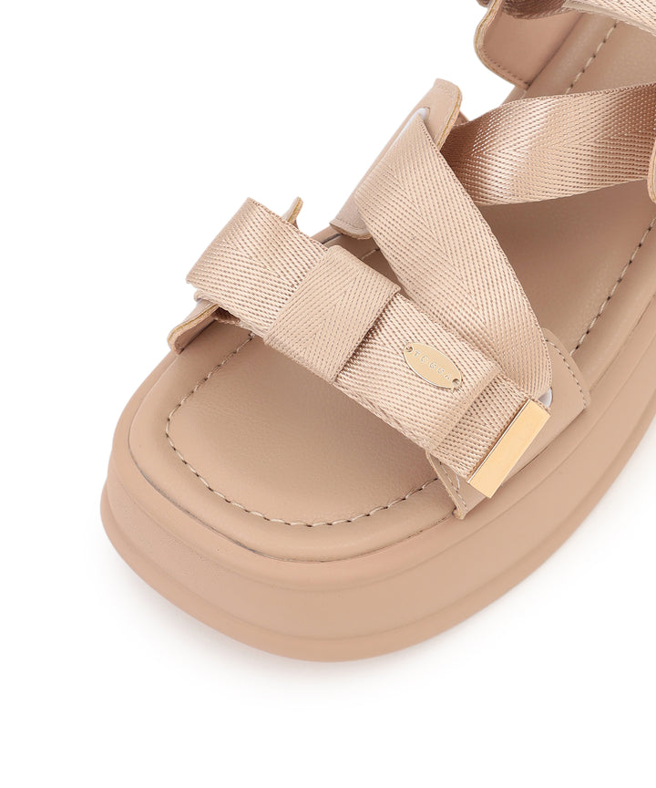 TOCCA 厚底CROSSING RIBBON SANDALS サンダル 新品 CROSSING RIBBON SPORTS SANDALS – TOCCA OFFICIAL SITE
