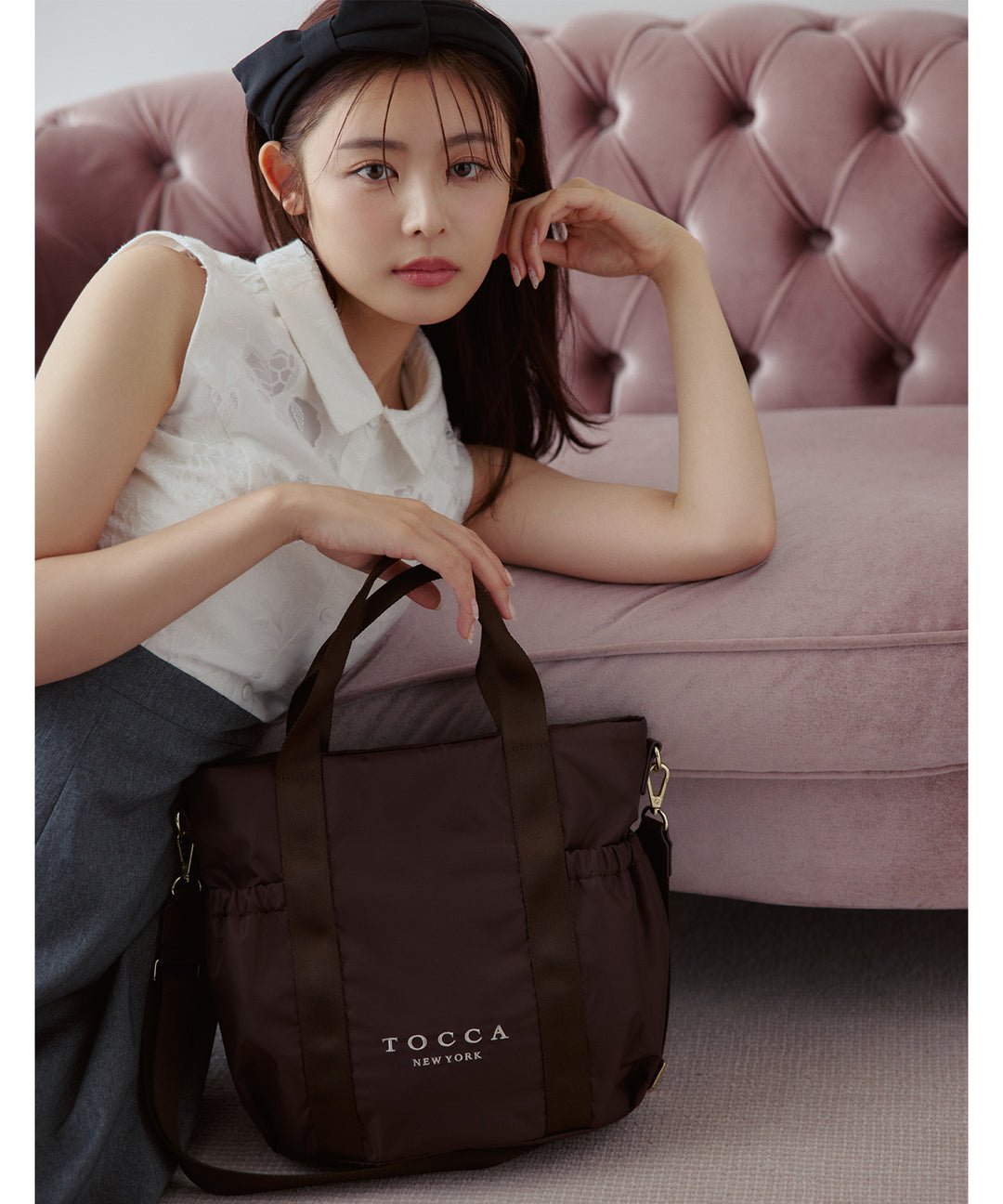 WEB・SOME STORES LIMITED】SANA SIDEPOCKET TOTE – TOCCA OFFICIAL SITE