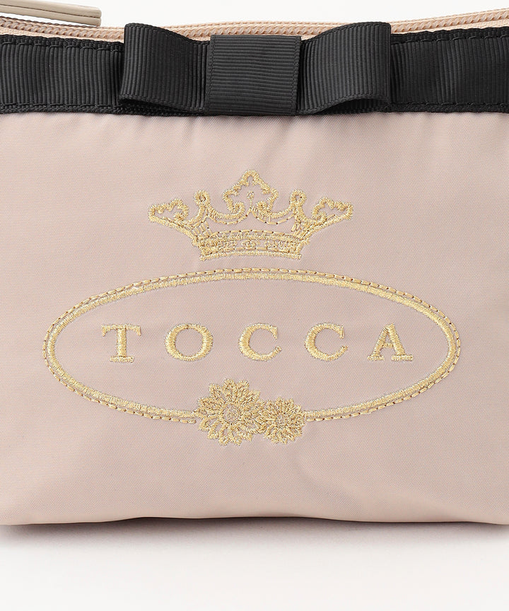 WEB限定】BICOLOR RIBBON POUCH ポーチ （ポーチ）｜TOCCA