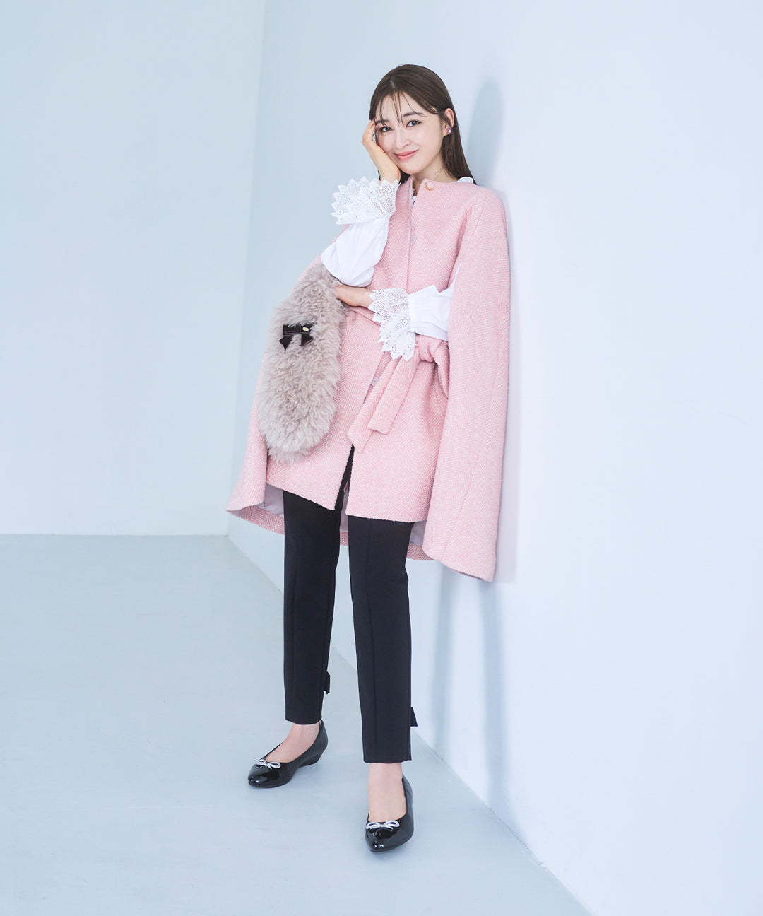 極美品　TOCCA トッカ　FLY FREELY ブラウス 4 ピンク　リボン付 FRILL SYMPHONY – TOCCA OFFICIAL SITE
