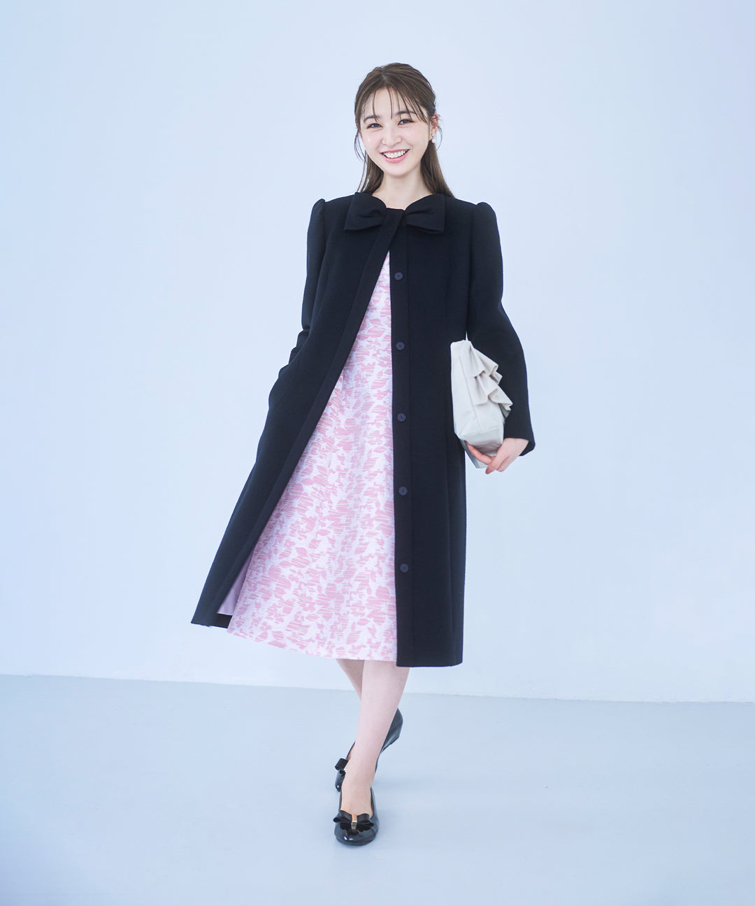 新品 tocca ウールアンゴラ フラワーボタン刺繍 コート 130 IN ROMANCE – TOCCA OFFICIAL SITE