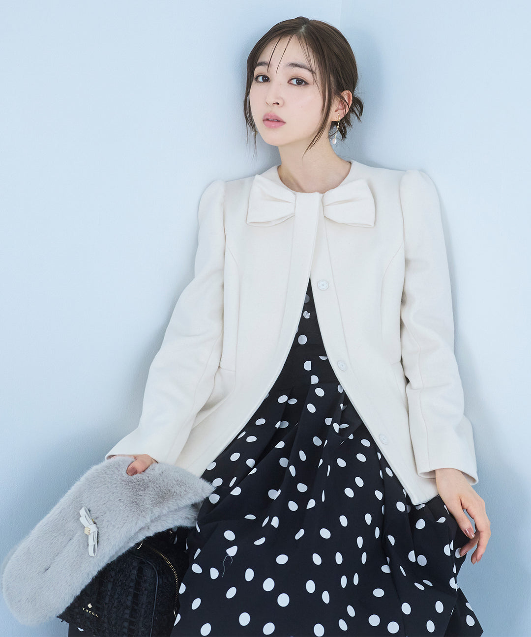 美品✨TOCCA ショート丈ノーカラージャケットリボンXL IN ROMANCE SHORT – TOCCA OFFICIAL SITE
