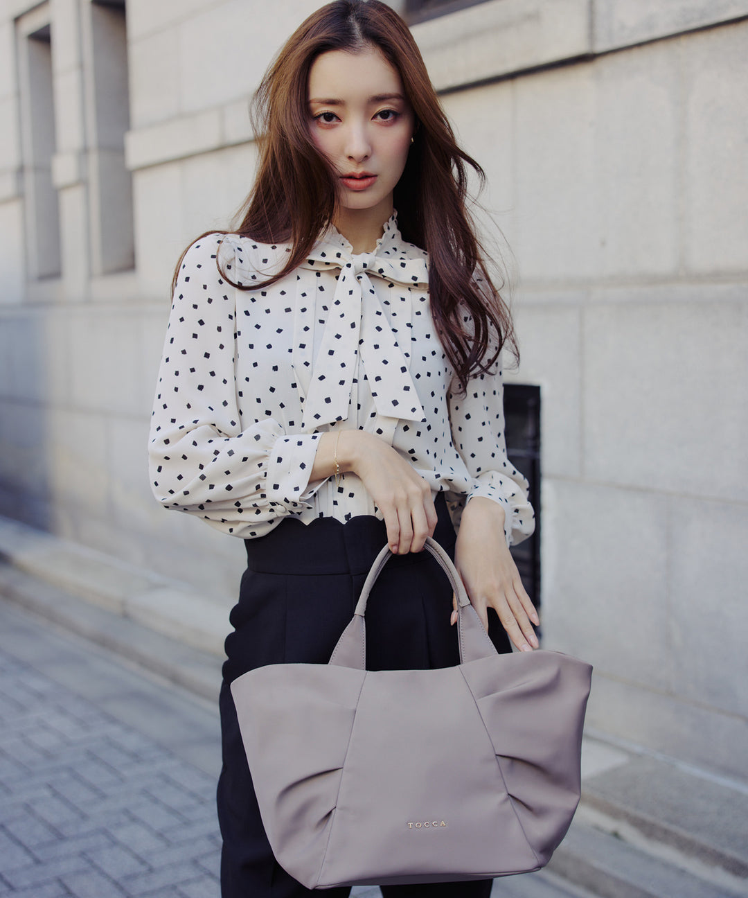 RIBBON KNOT NYLONBAG – TOCCA OFFICIAL SITE