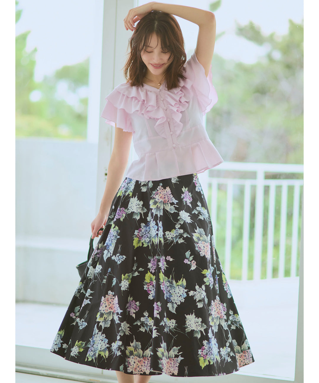 HYDRANGEA PRISM SKIRT – TOCCA OFFICIAL SITE