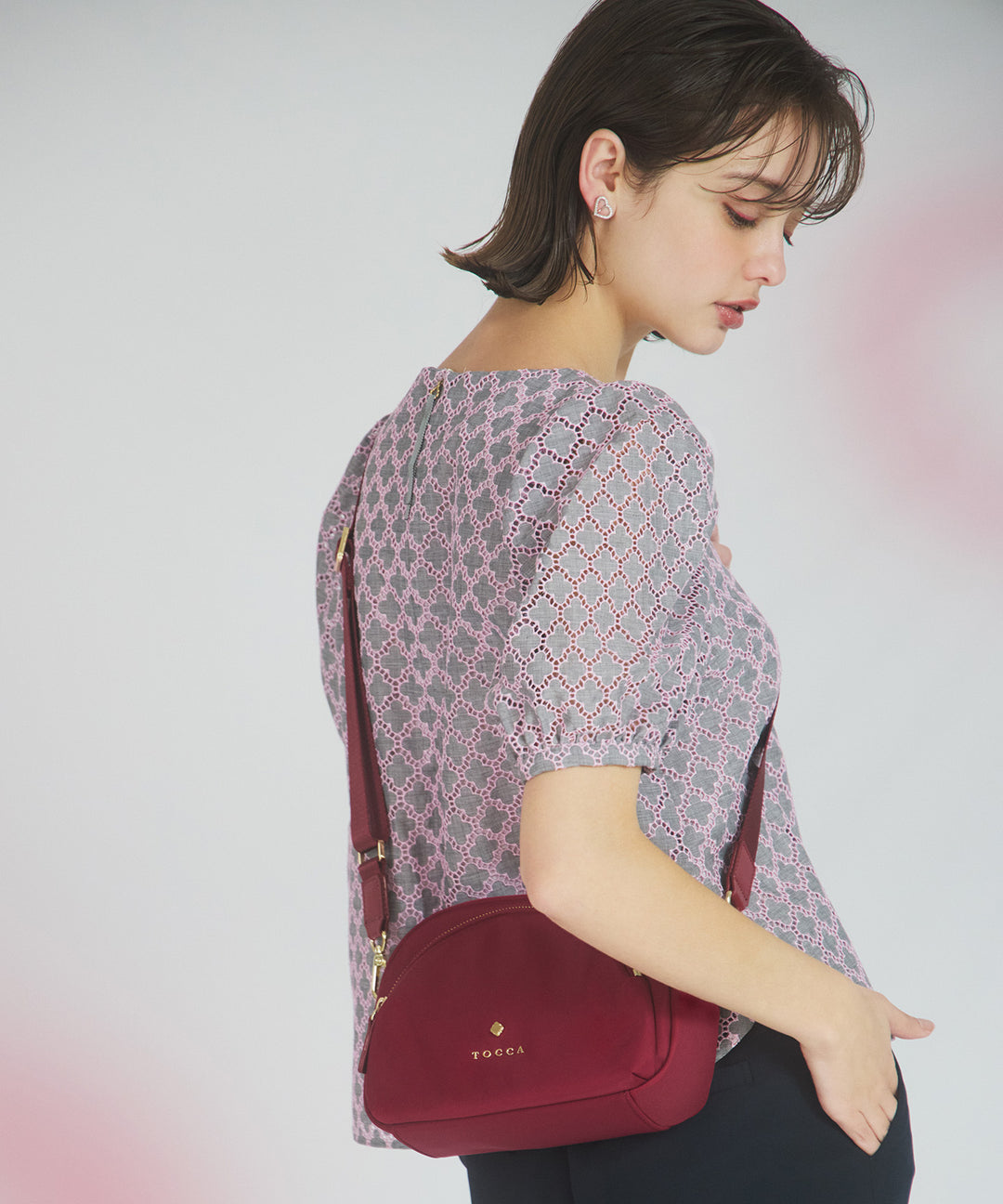 トッカ♡ELENAオーガンチェックBL WEB・SOME STORES LIMITED】LUCKY SHOWER CANVASTOTE – TOCCA OFFICIAL