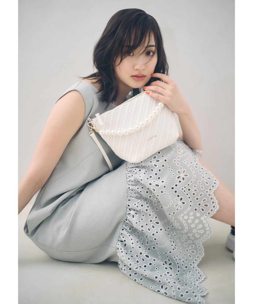 美品)レアTOCCA 2way ファーバッグ ショルダーバック モコモコ 毛皮