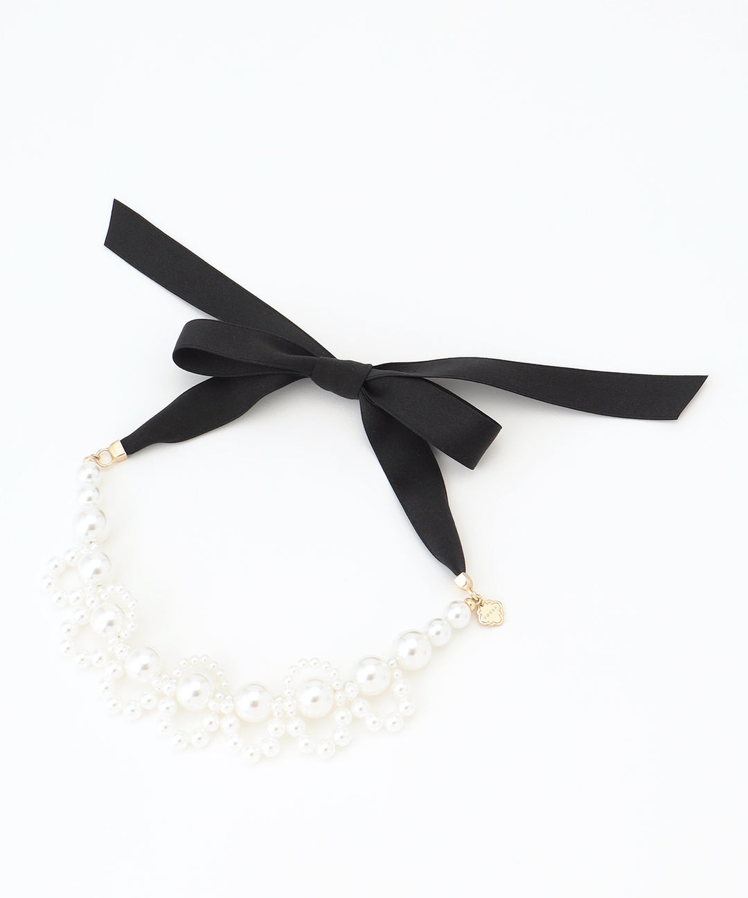 SATTCHI パールネックレスチョーカー Bouquet Pearl Necklace Pearl Choker - Pearl Choker Necklace, Pearl Chain Necklace