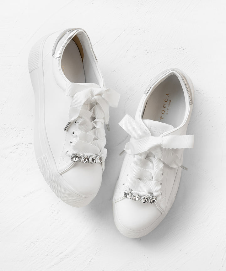 M*a様 #ビジュー　スニーカー CELFORD｜テクスチャーマテリアルビジュースニーカー | Rakuten