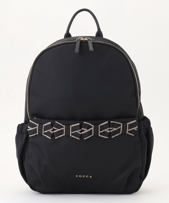 TOCCA ブラック ナイロン リュック LEGERE BACKPACK バックパック / TOCCA | ファッション通販