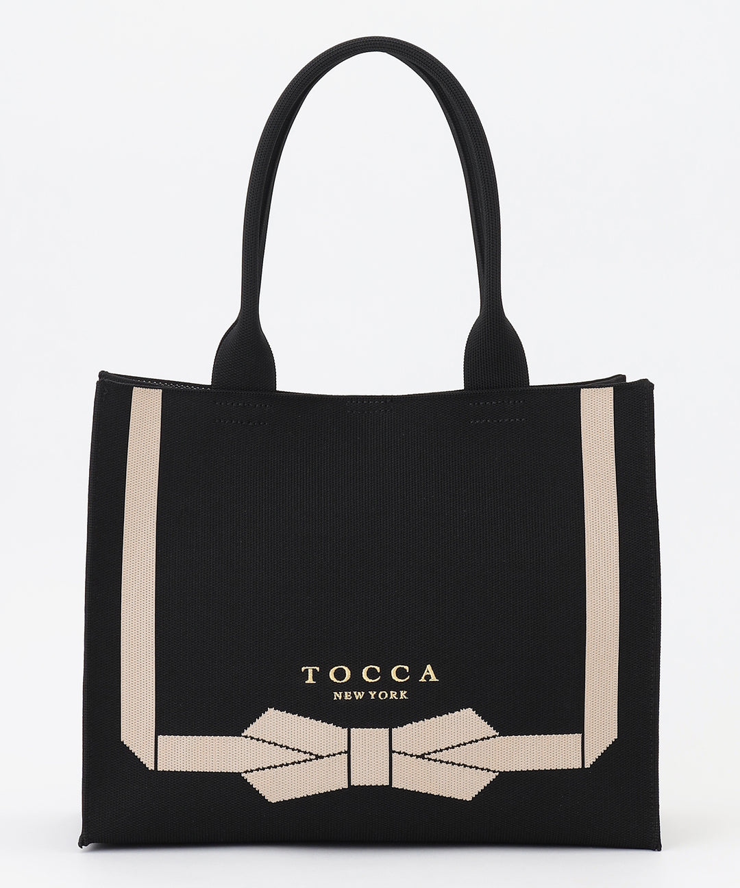 TOCCA 【撥水・A4サイズ対応】RIBBON BRICK A4TOTE トートバッグ