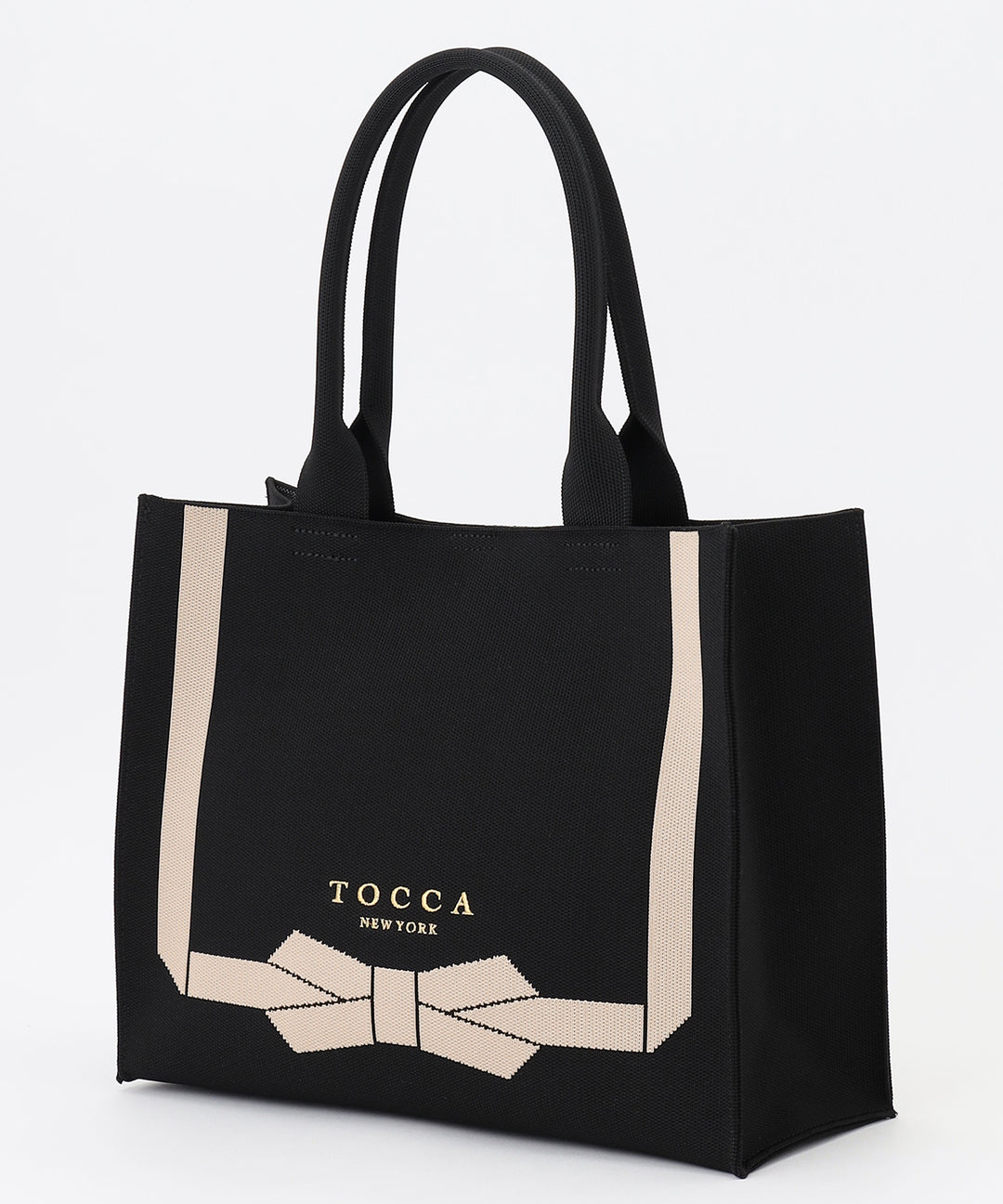 TOCCA ブラック トートバッグ バッグ ハンドバッグ itema53d4dba35f211f0a32d0242ac