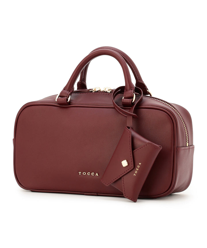 CLAVIER LEATHER BOSTON BAG – TOCCA OFFICIAL SITE