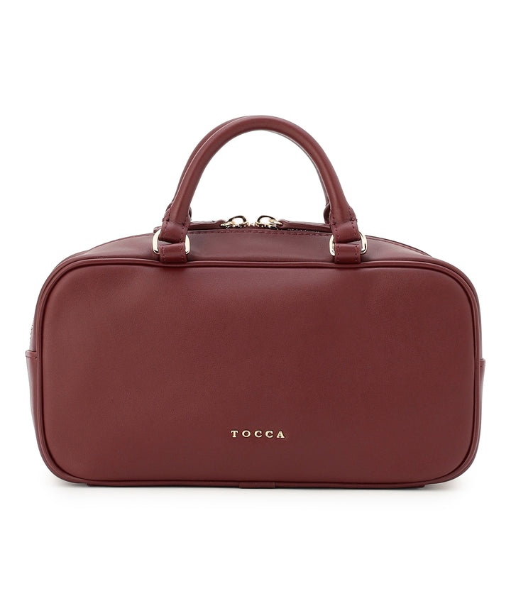 CLAVIER LEATHER BOSTON BAG – TOCCA OFFICIAL SITE