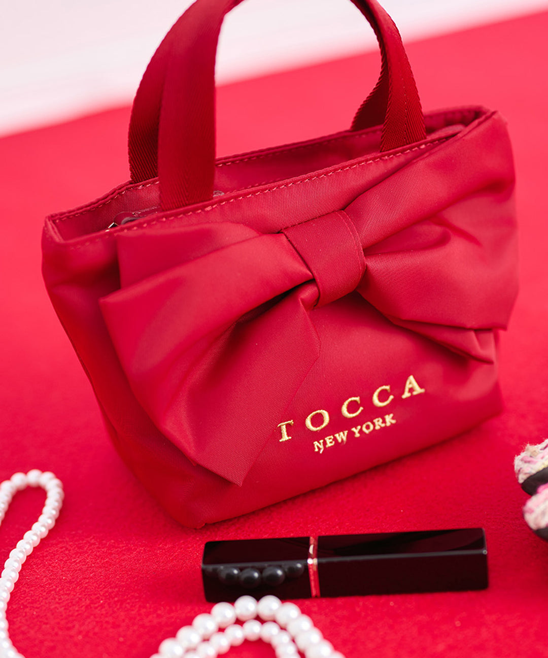 WISH RIBBON POUCH BAG – TOCCA OFFICIAL SITE