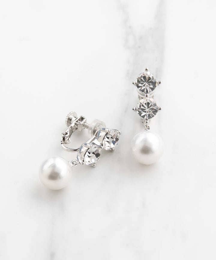 TROIS BIJOUX & PEARL EARRINGS – TOCCA OFFICIAL SITE