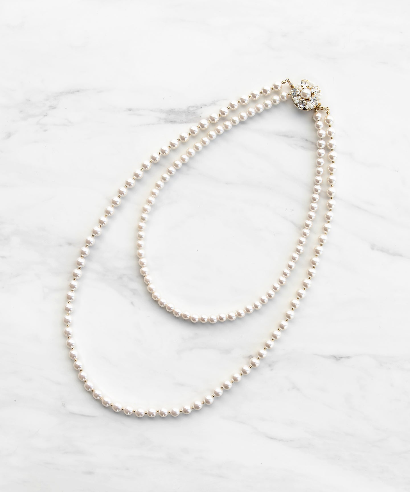 TOCCA 2連パールネックレス BIJOUX＆BABY PEARL NECKLACE 2連セットネックレス / TOCCA