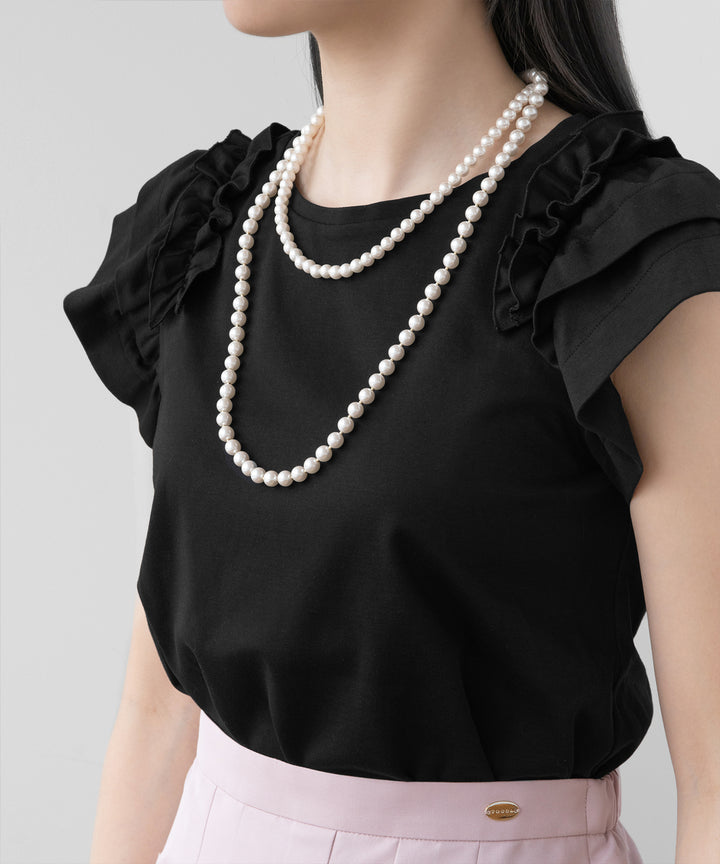 BAROQUE PEARL NECKLACE 淡水バロックパール ネックレス / TOCCA