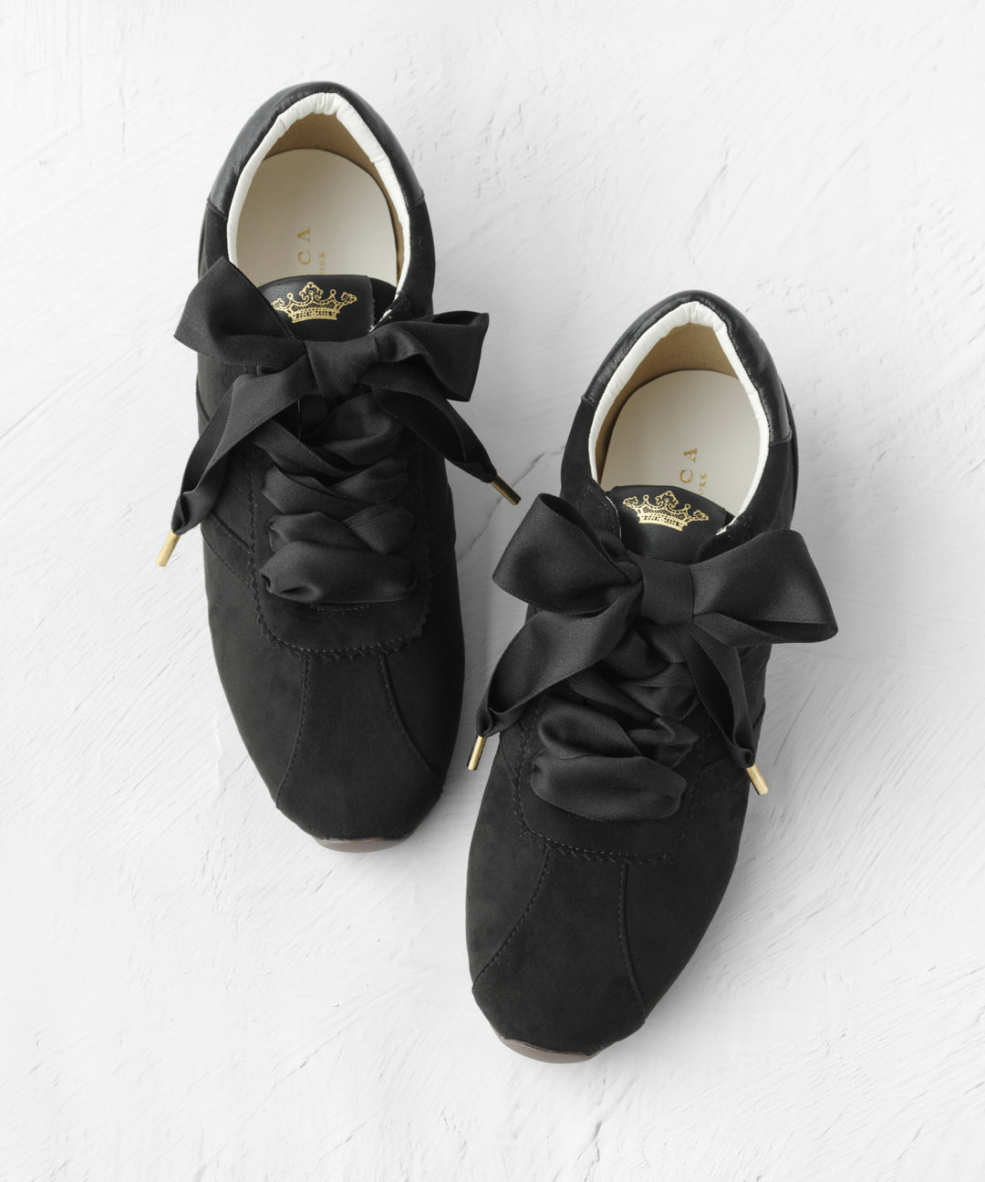 TOCCA LOGO SUEDELIKE SNEAKERS – TOCCA OFFICIAL SITE