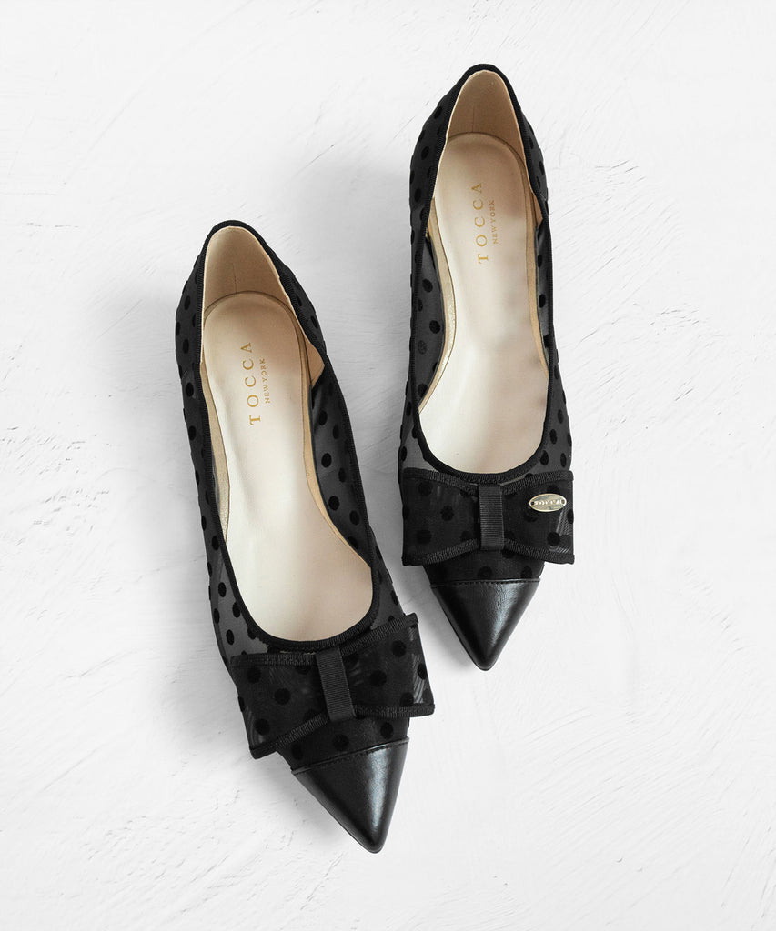割引価格 PUMPS SHEER FLAT RIBBON – SITE OFFICIAL TOCCA 靴