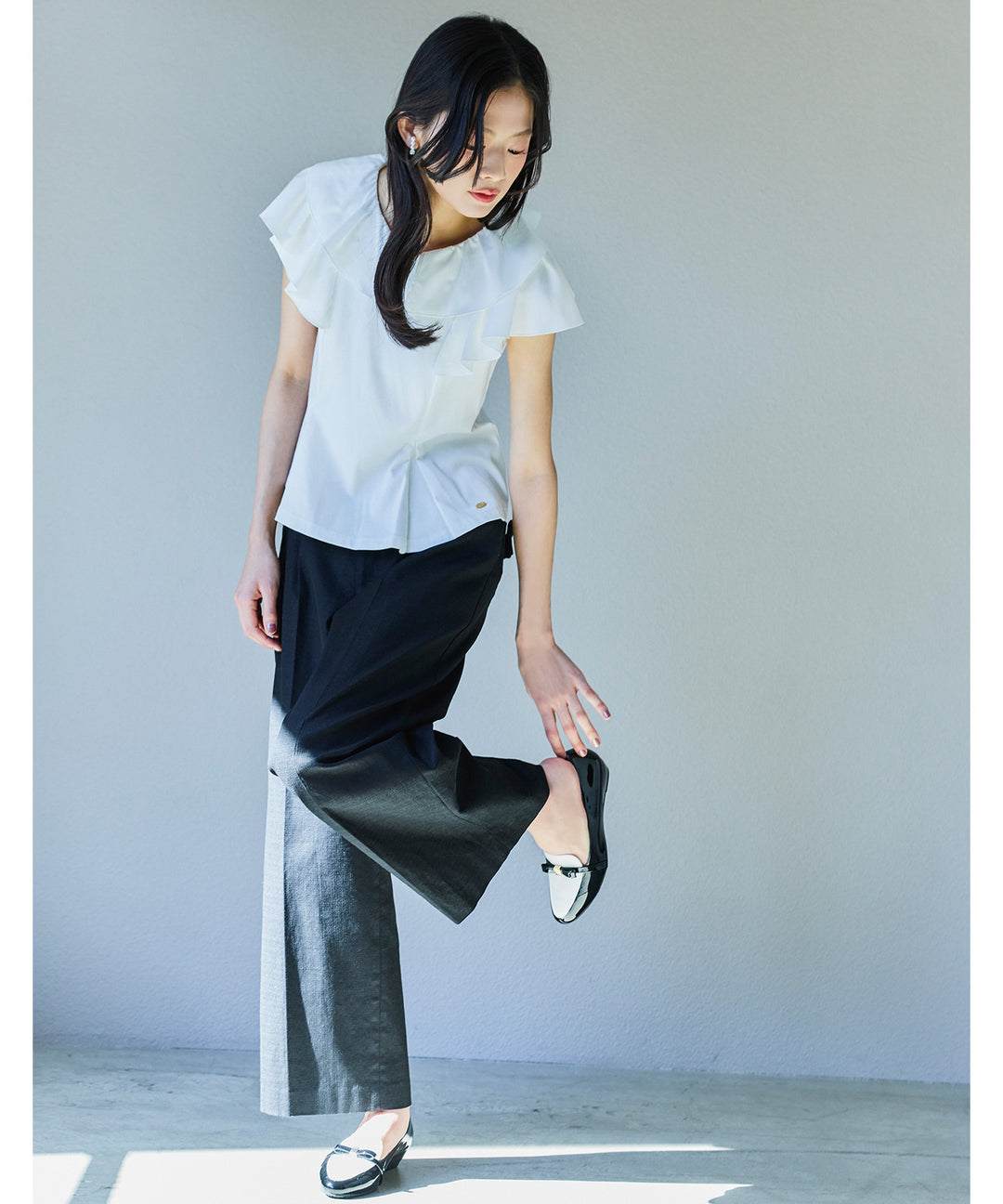 Toccaトップス♡11/15発送 TOCCA（トッカ） ブラウス シャツ FLOATING FLOWER ブラウス