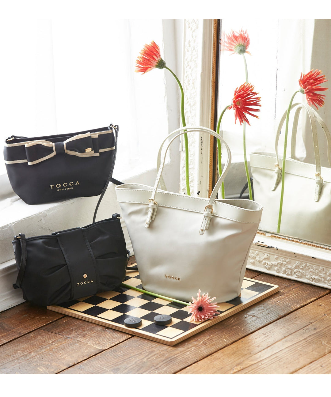 BICOLOR RIBBON POCHETTE – TOCCA OFFICIAL SITE