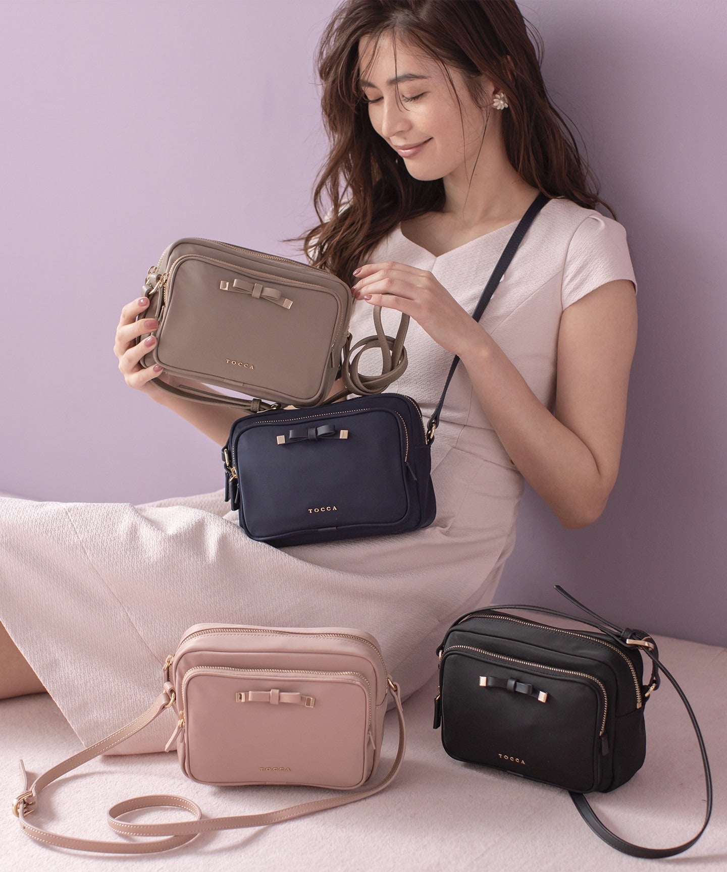 CARRE NYLON BAG – TOCCA OFFICIAL SITE