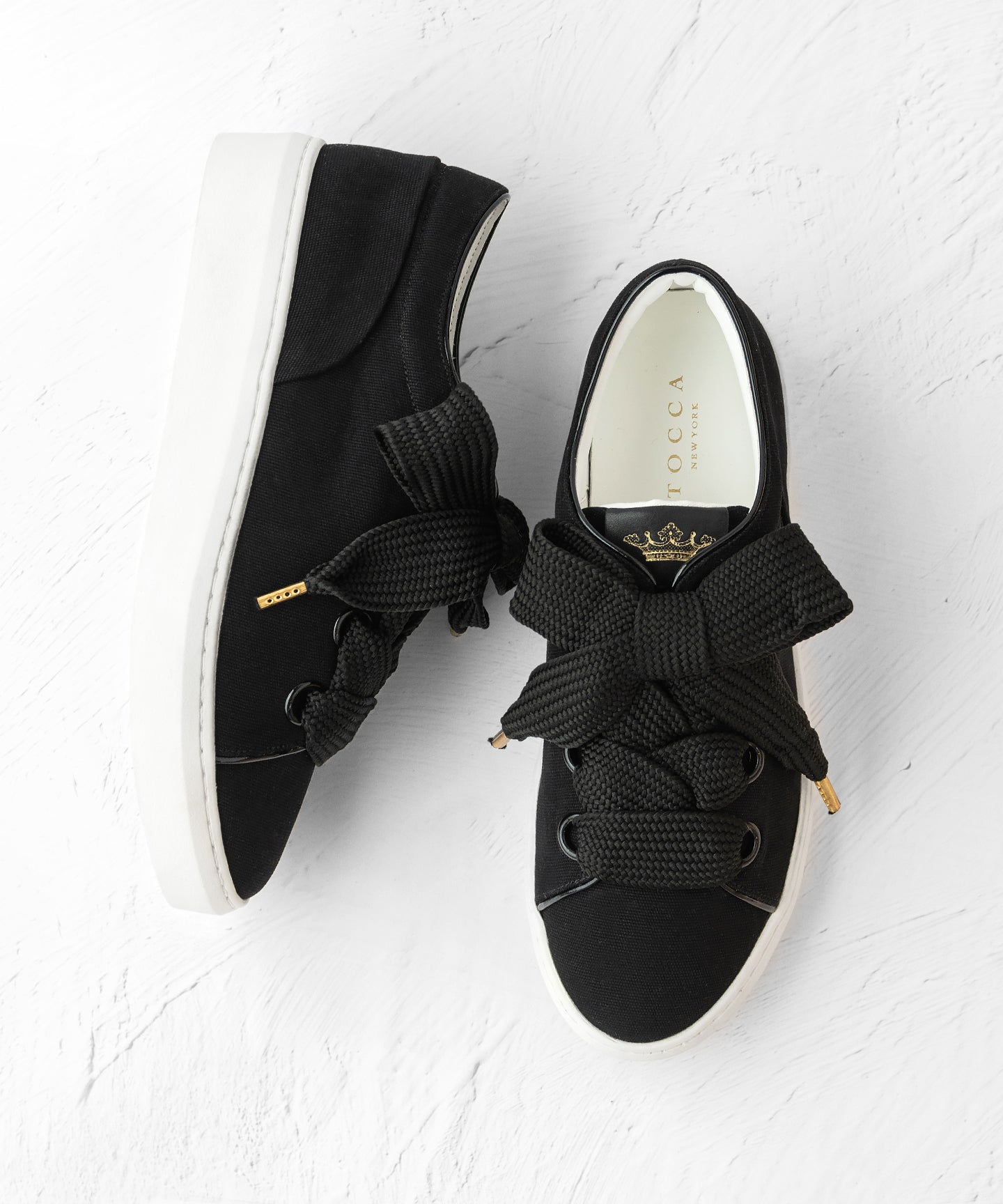 WEB LIMITED】BIG RIBBON CANVAS SNEAKERS – TOCCA OFFICIAL SITE