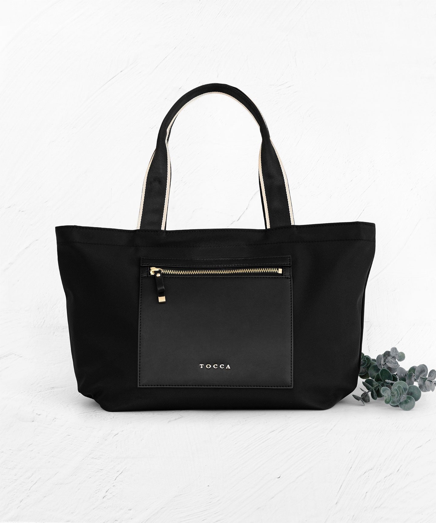 BICOLOR HANDLE DAILYTOTE トートバッグ-